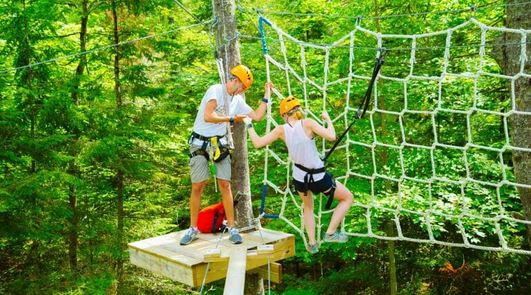 Ropes Course Summer Camp | Get Adventurous at Camp Waziyatah